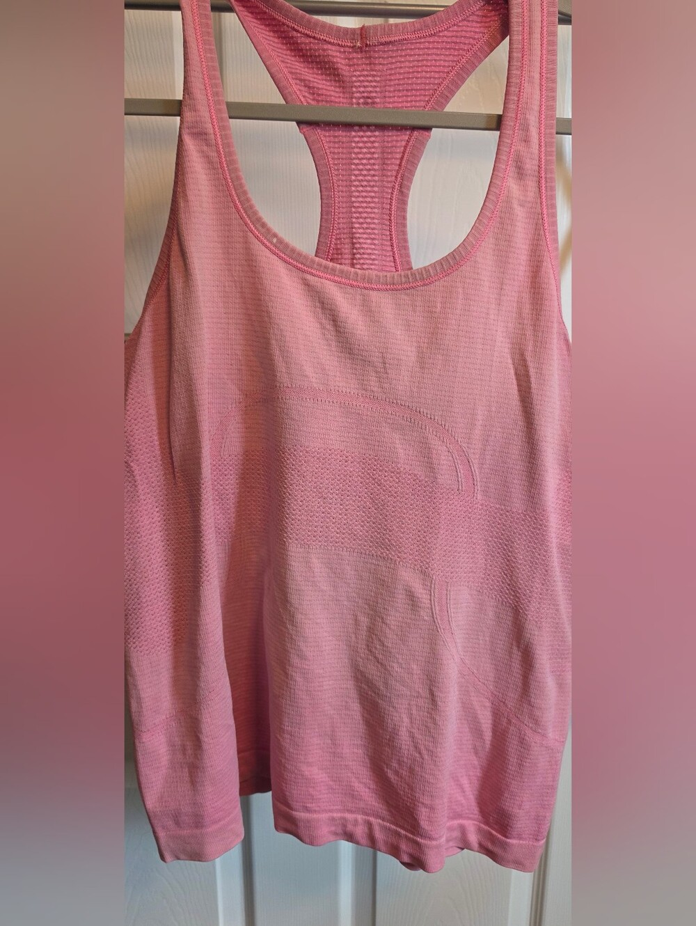 Lululemon Pink Racerback Tank Top